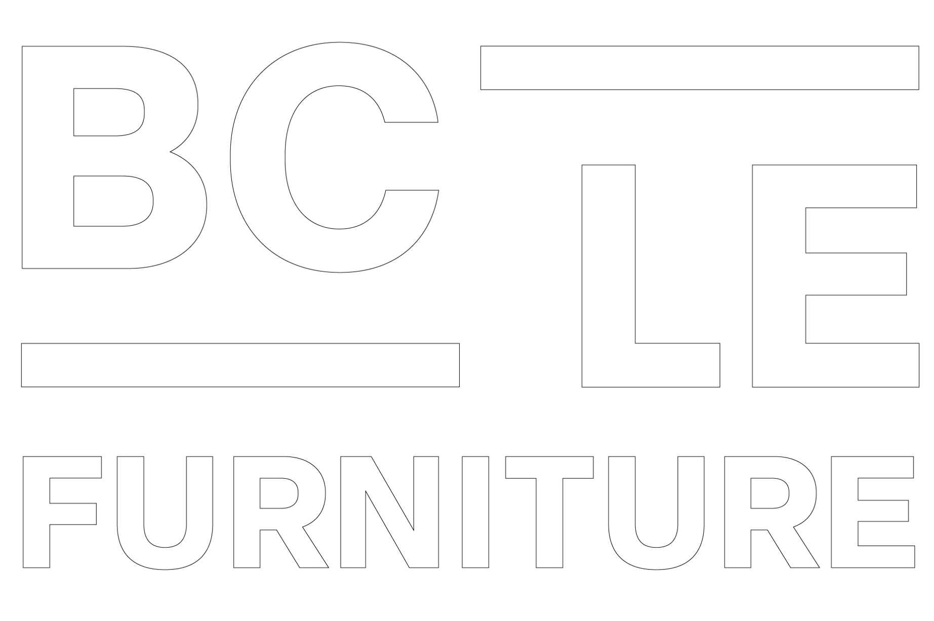 BCLE Furniture - White