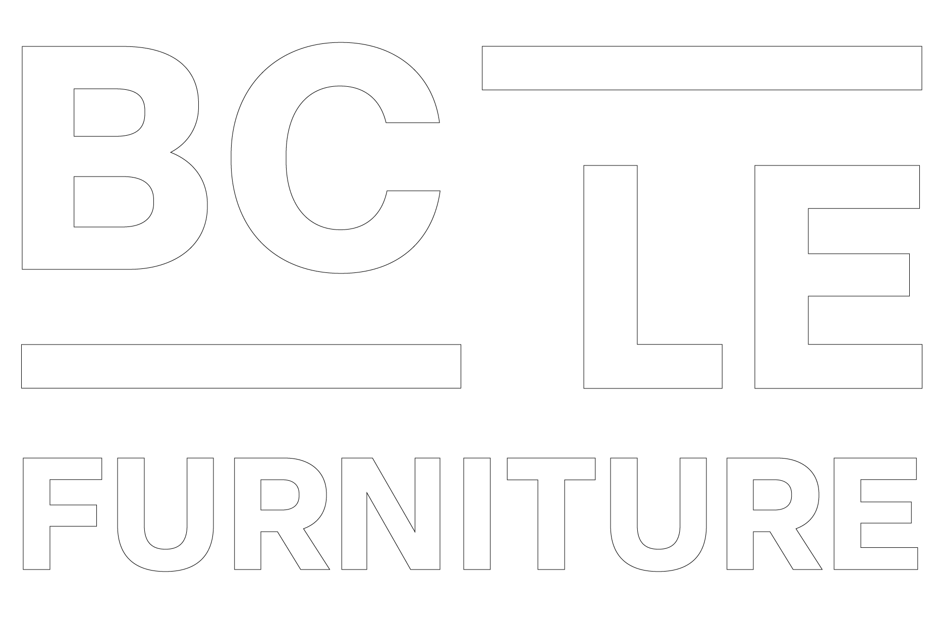 BCLE Furniture - White